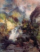 Moran, Thomas Children of the Mountain Spain oil painting artist